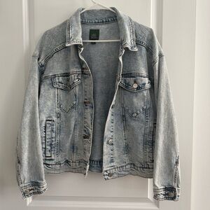 Wild Fable Light Blue Jean Jacket medium